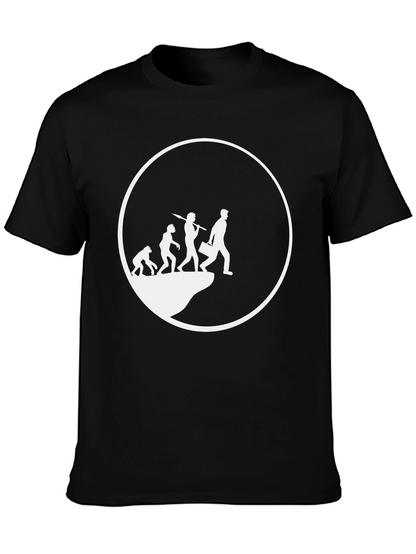 Evolution of Man T-Shirt - Black