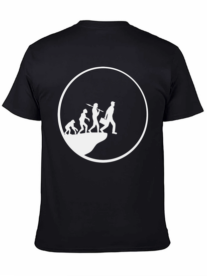 Evolution of Man T-Shirt - Black