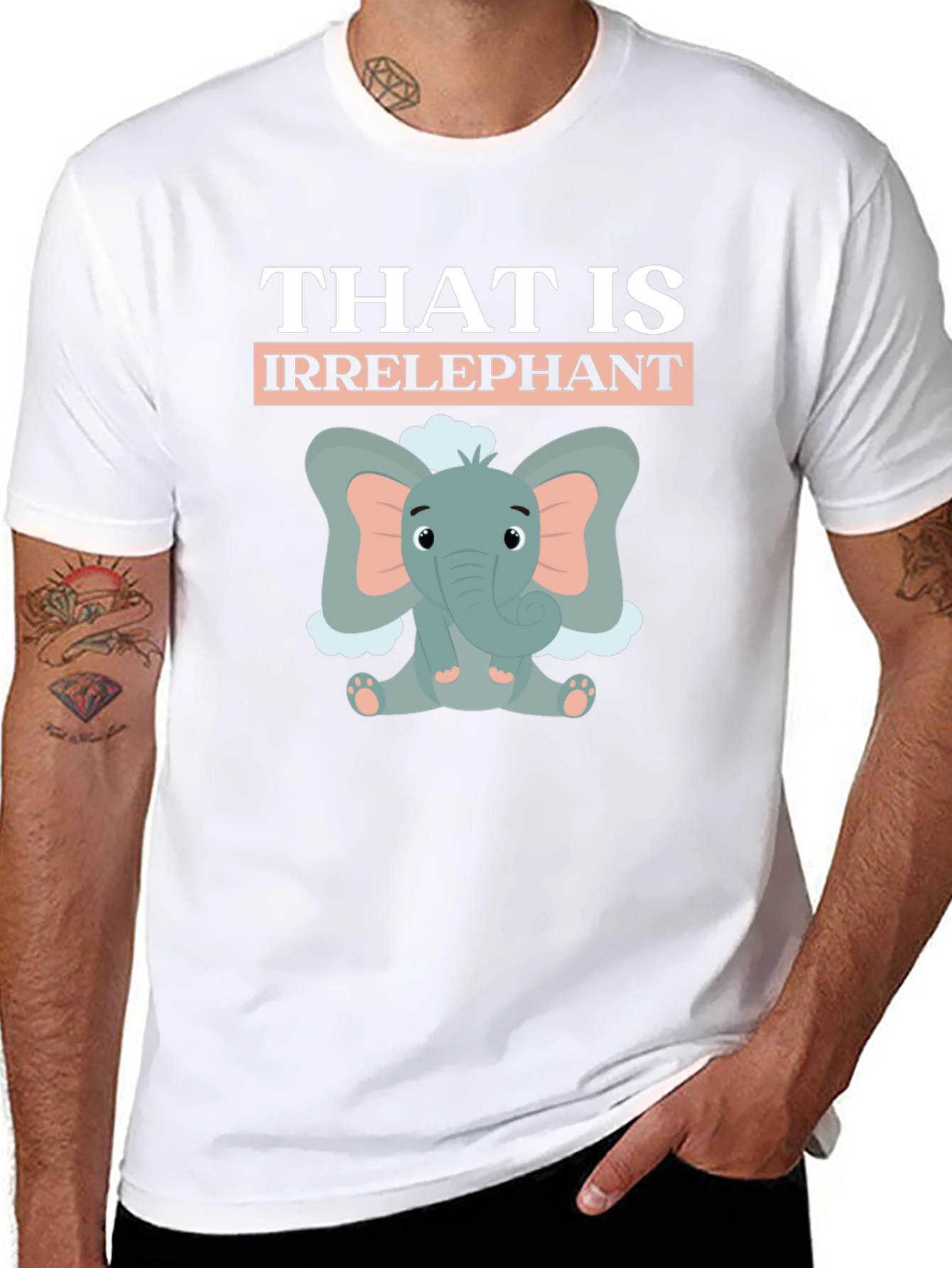 Irrelephant T-Shirt: Funny Elephant Design