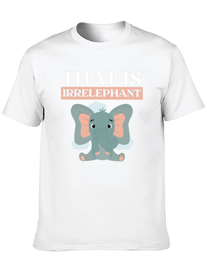 Irrelephant T-Shirt: Funny Elephant Design