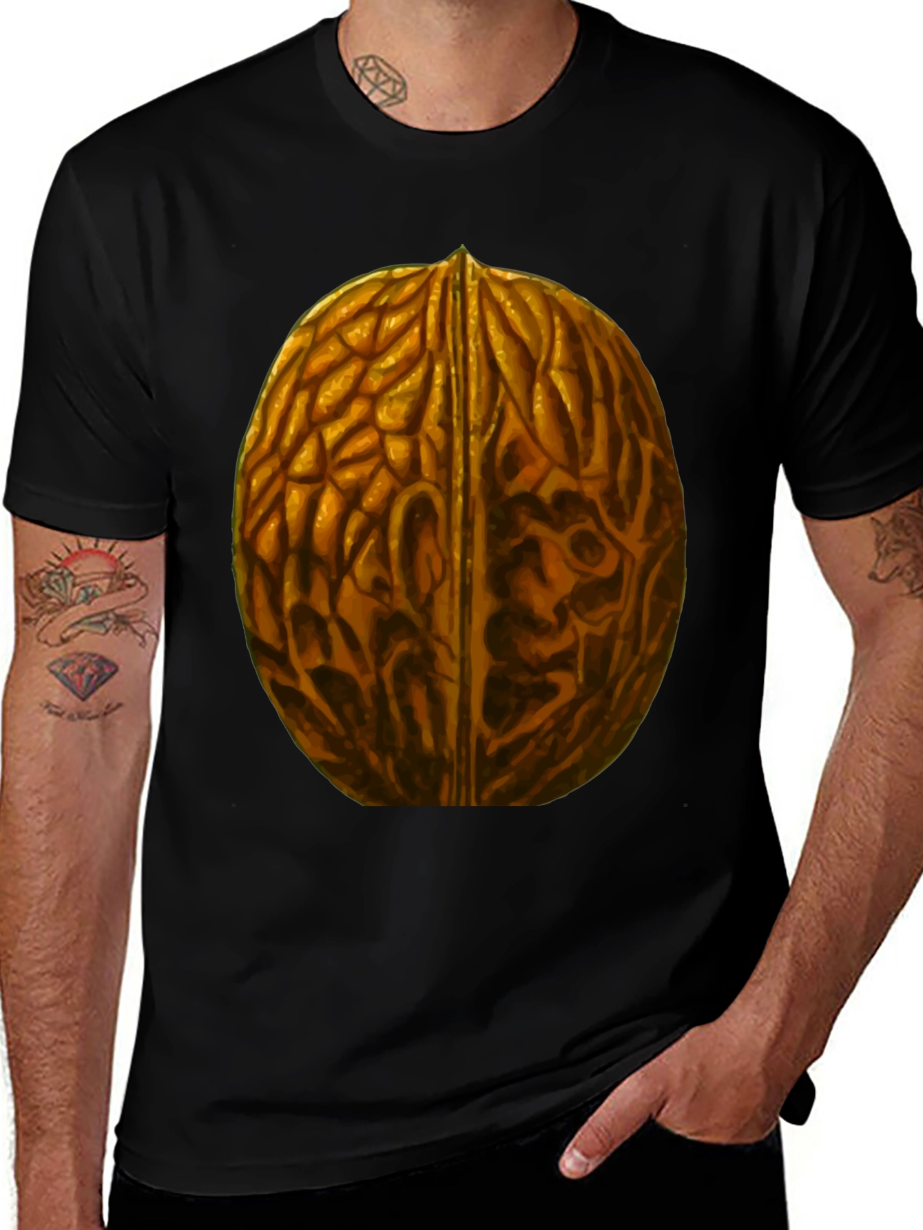 Walnut Brain T-Shirt