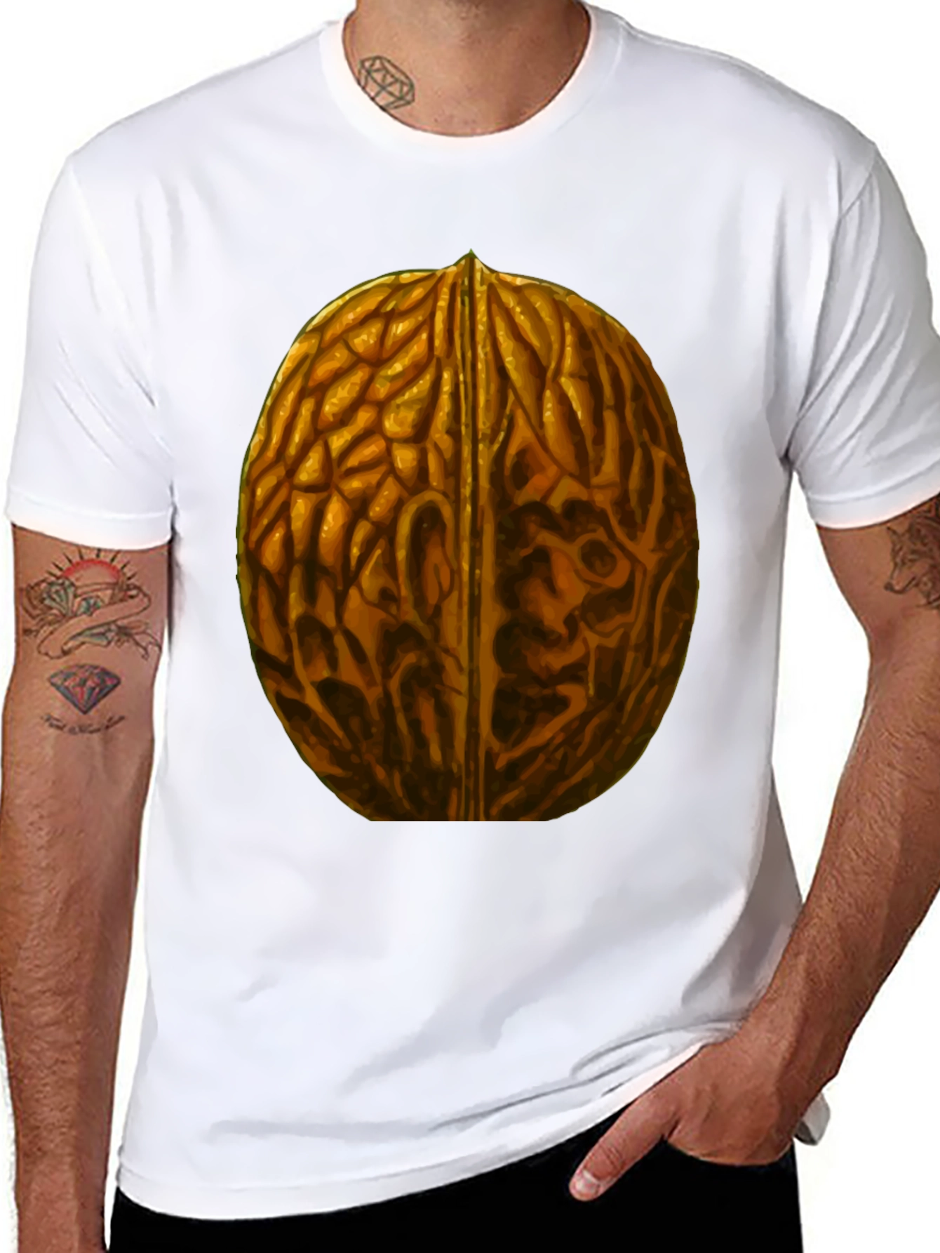 Walnut Brain T-Shirt