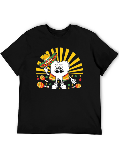 Cinco de Mayo Tooth Graphic T-Shirt