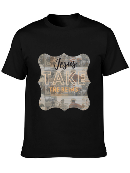 Jesus Take The Reins Graphic Tee
