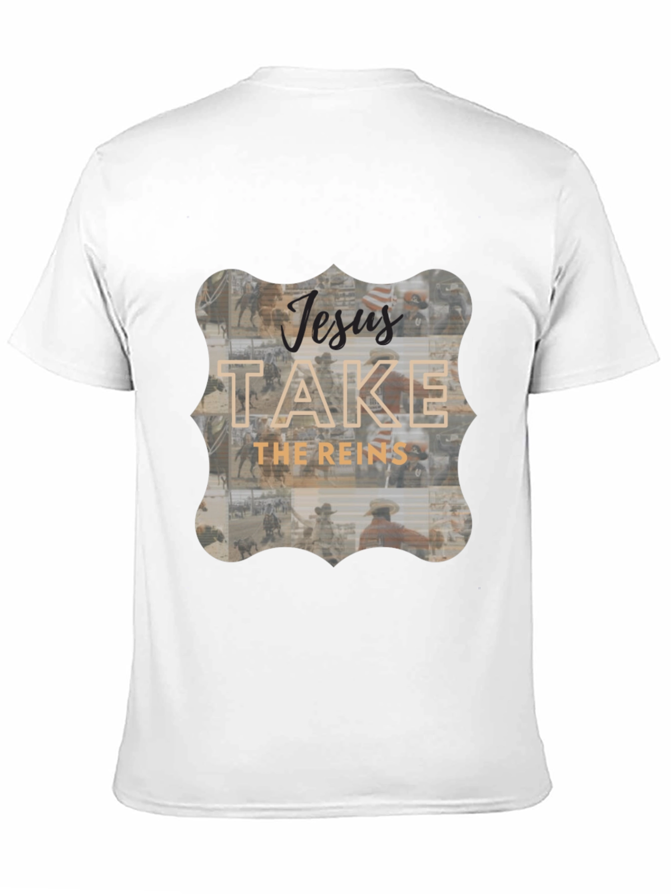 Jesus Take The Reins Graphic Tee