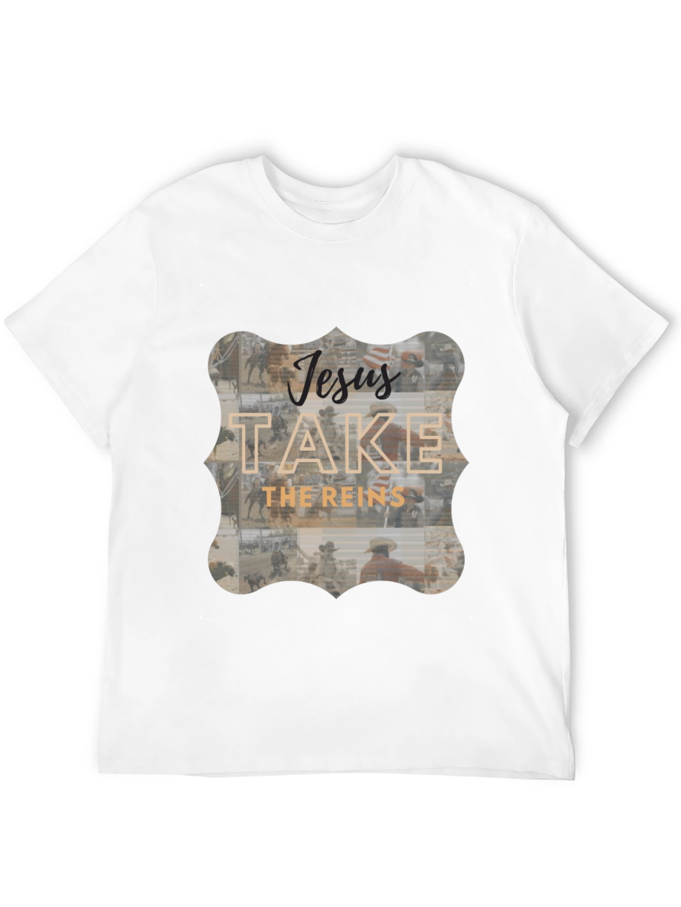 Jesus Take The Reins Graphic Tee
