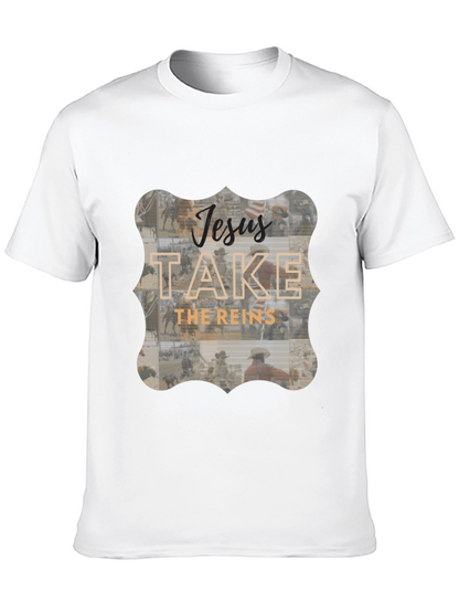 Jesus Take The Reins Graphic Tee