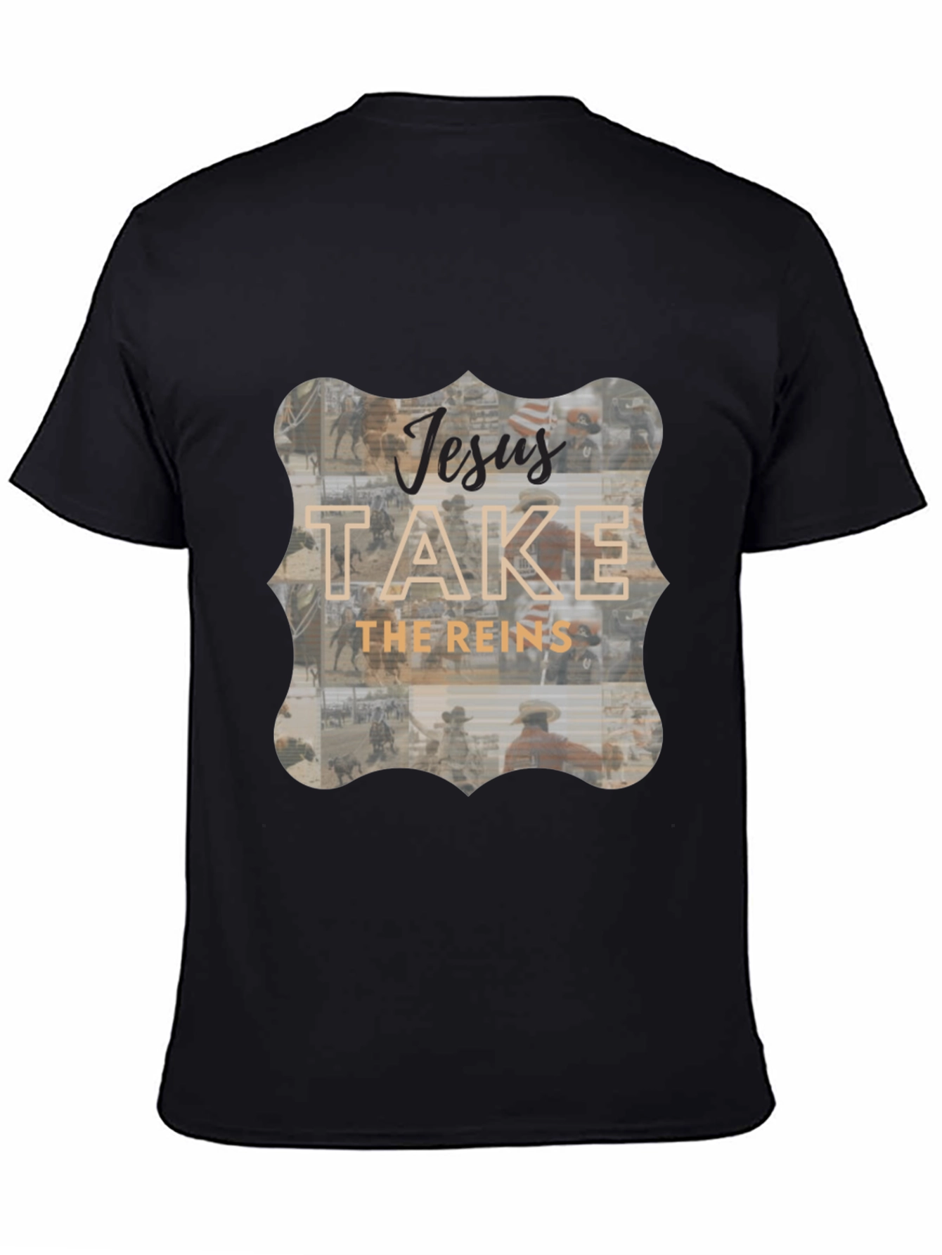 Jesus Take The Reins Graphic Tee