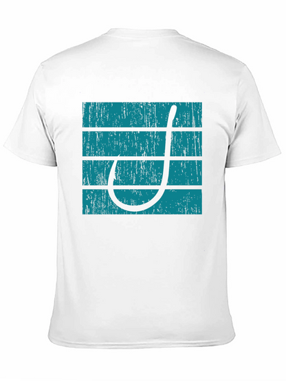 Fishing Hook Tee: Retro Style Anglers Choice