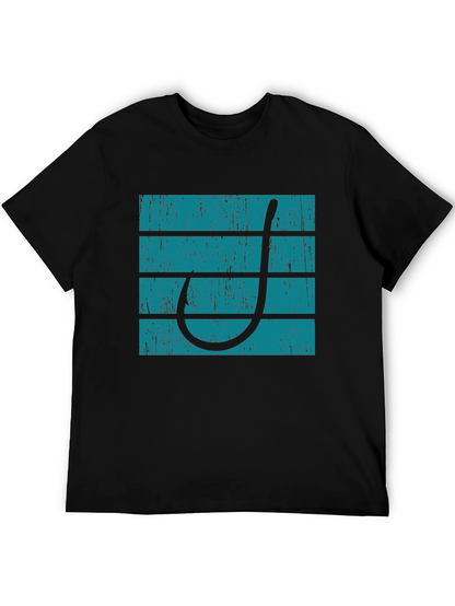 Fishing Hook Tee: Retro Style Anglers Choice