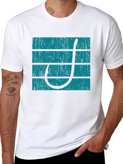 Fishing Hook Tee: Retro Style Anglers Choice