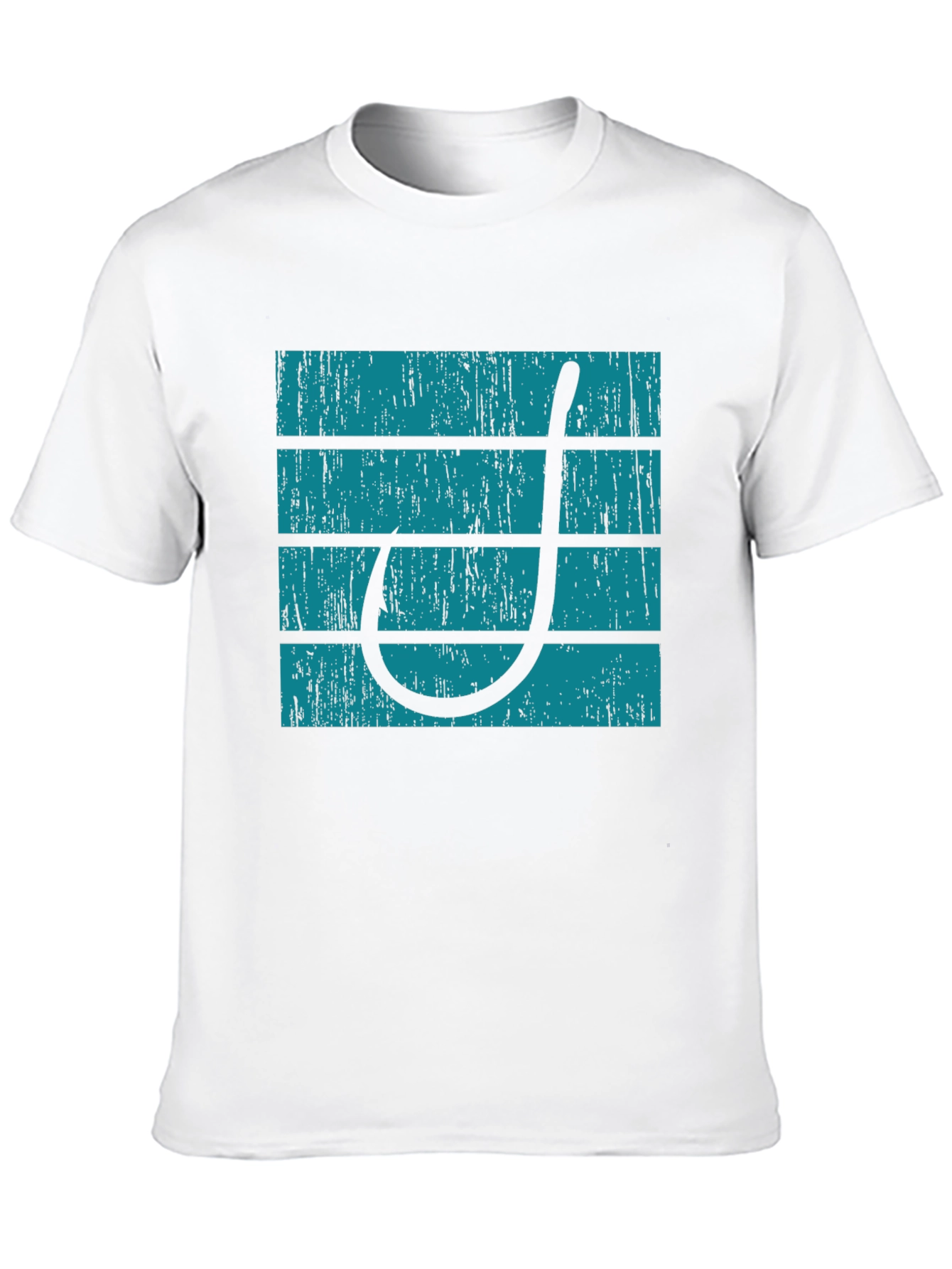 Fishing Hook Tee: Retro Style Anglers Choice