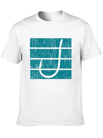 Fishing Hook Tee: Retro Style Anglers Choice