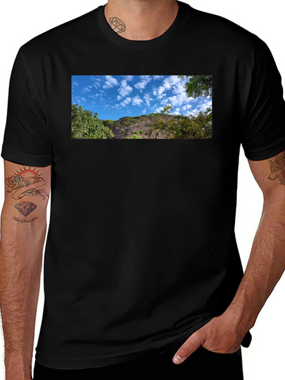 Nature Graphic T-Shirt - Black