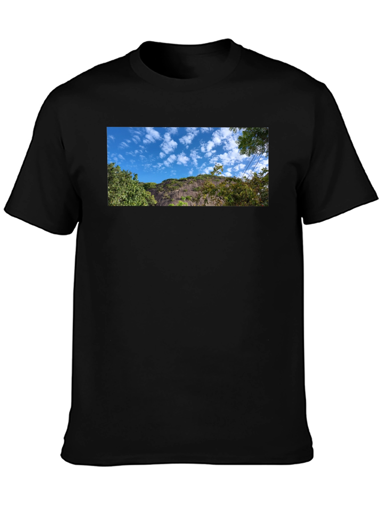 Nature Graphic T-Shirt - Black