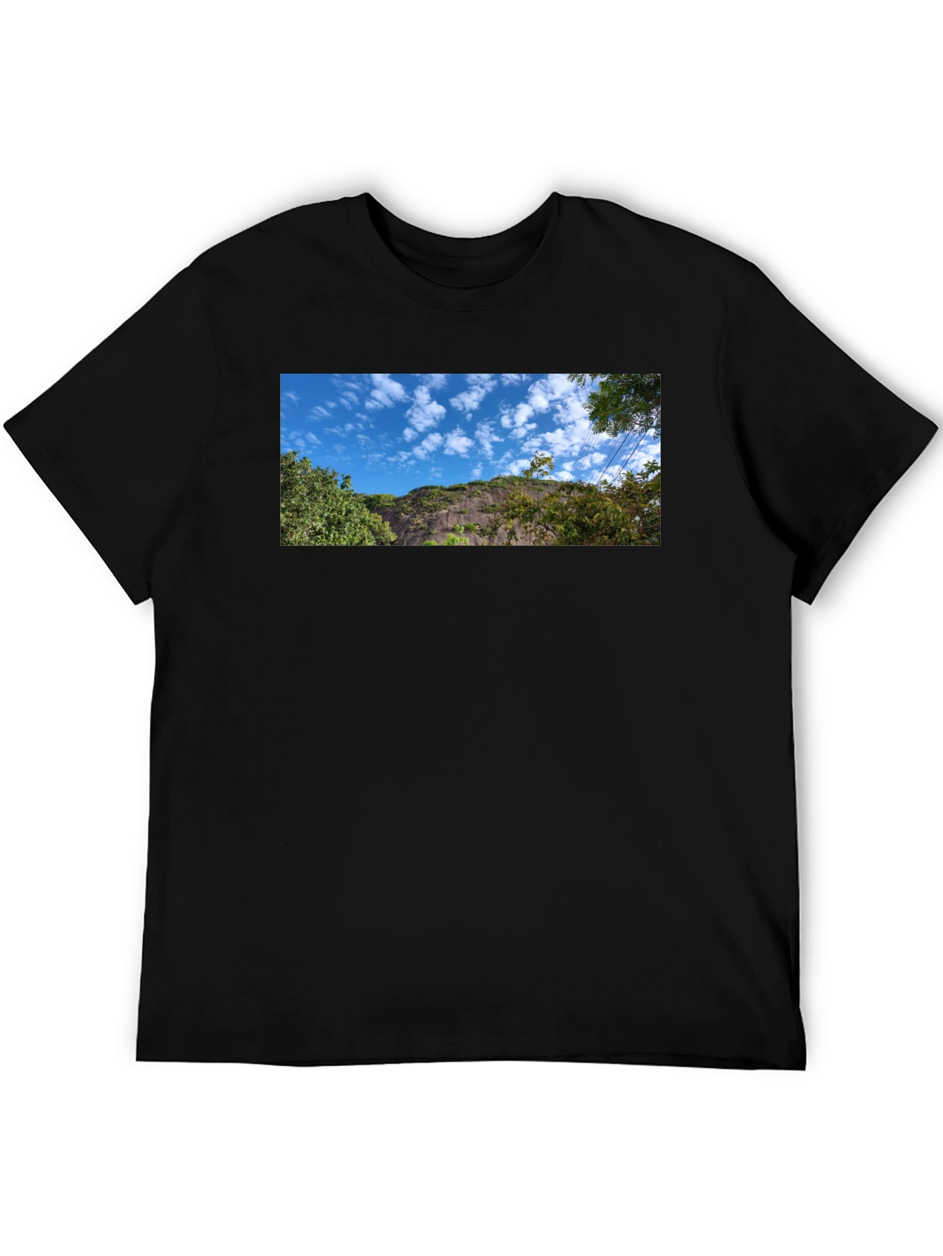Nature Graphic T-Shirt - Black