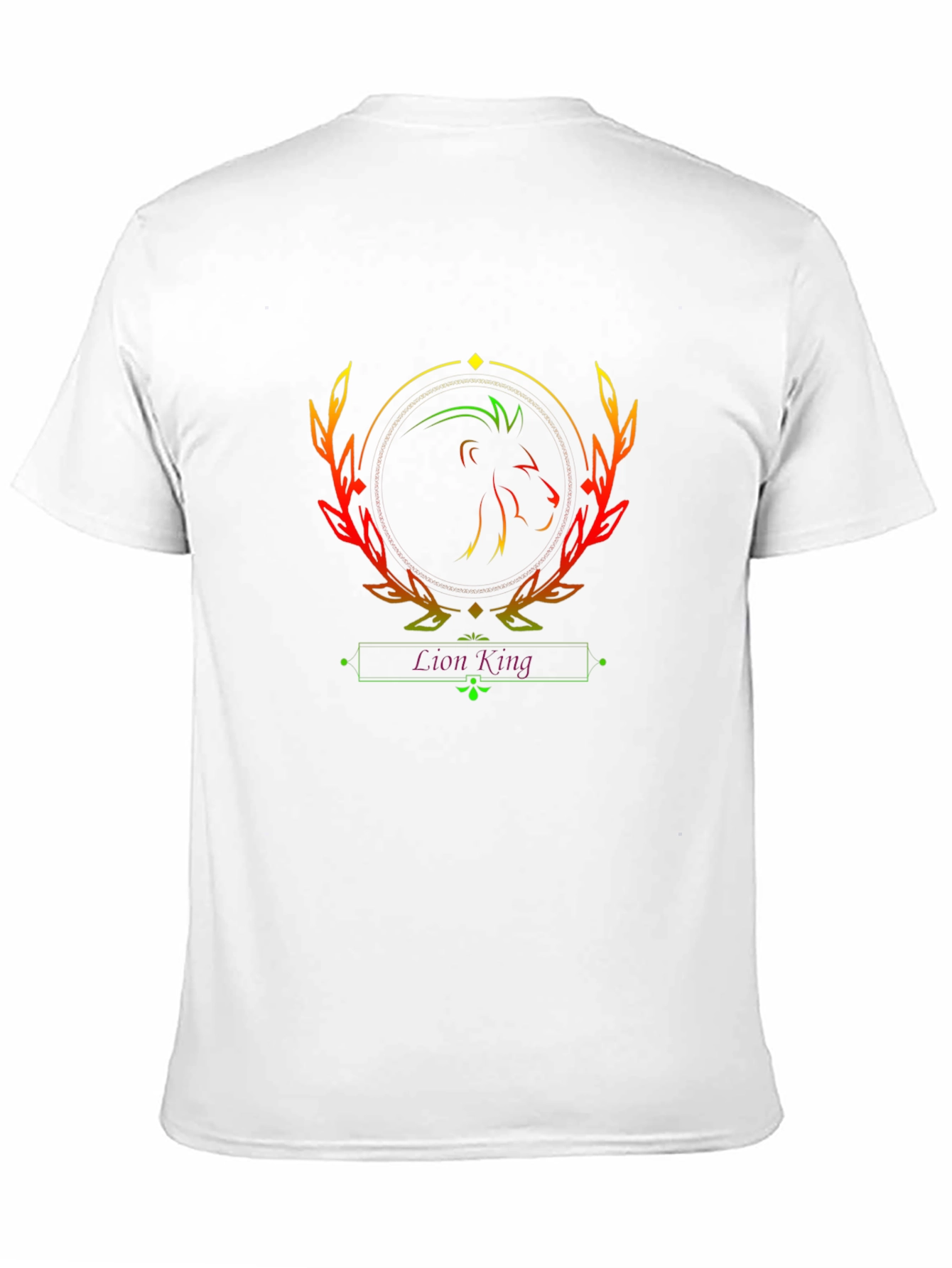 Lion King Graphic Tee - Black Cotton T-Shirt