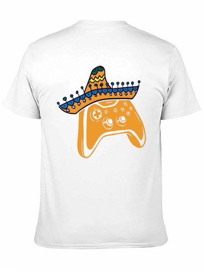 Gamer Fiesta T-Shirt: Controller with Sombrero!