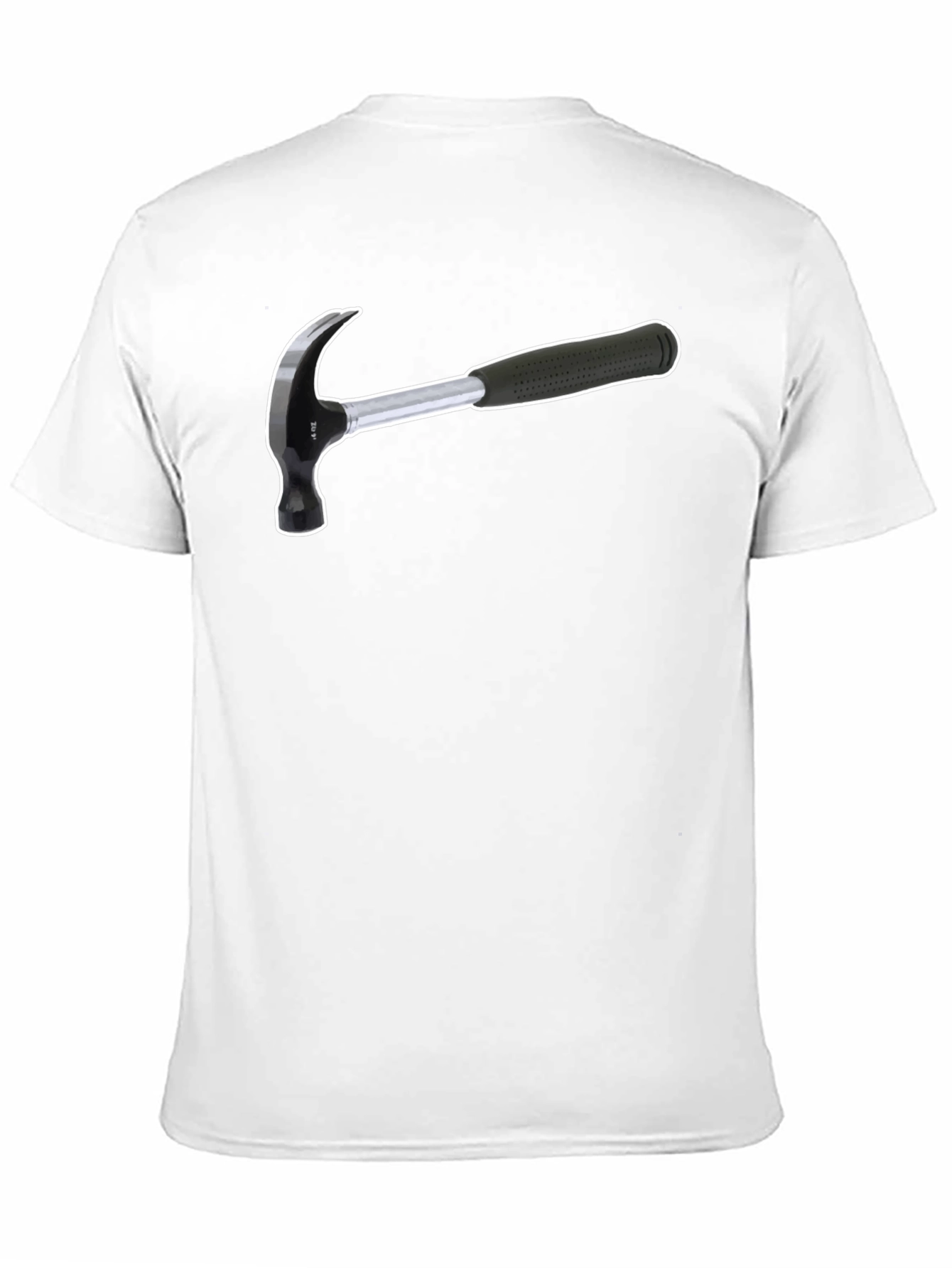 Hammer Graphic T-Shirt - Black Cotton Tee