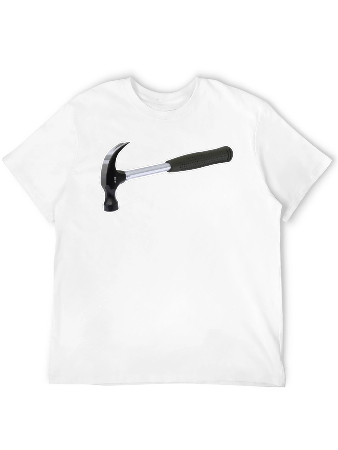 Hammer Graphic T-Shirt - Black Cotton Tee