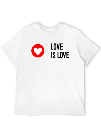 Love is Love T-Shirt - Black Pride Tee