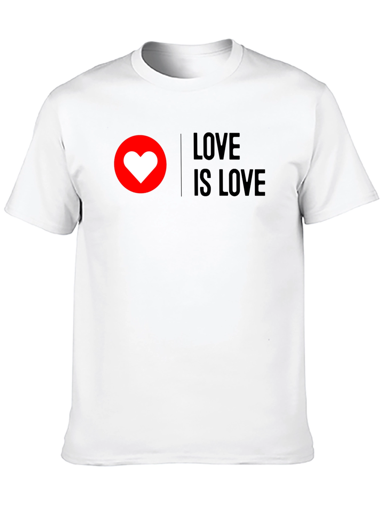 Love is Love T-Shirt - Black Pride Tee