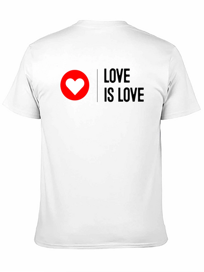 Love is Love T-Shirt - Black Pride Tee