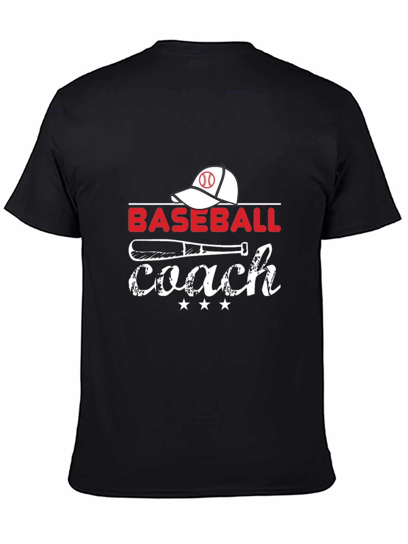 Baseball Coach Graphic T-Shirt