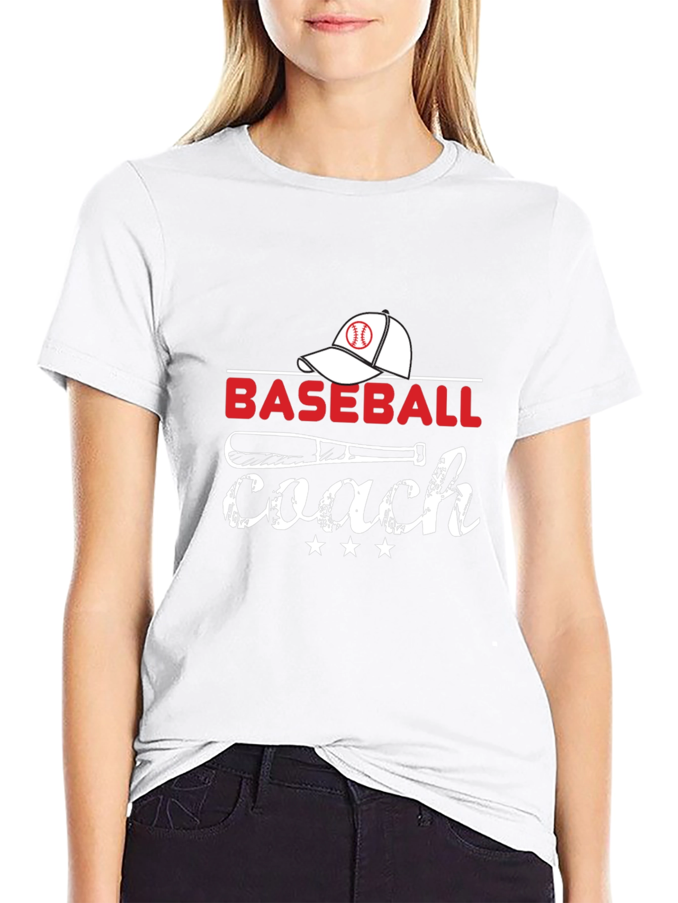Baseball Coach Graphic T-Shirt