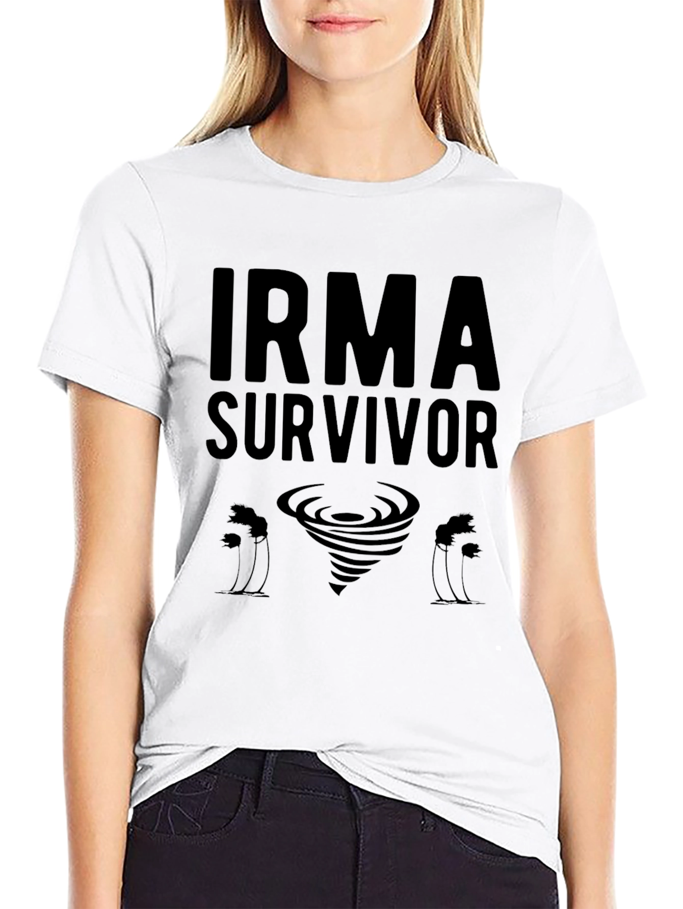 Irma Survivor T-Shirt Hurricane Relief Tee