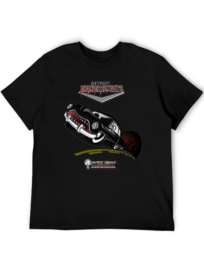 Detroit Dreadnaughts Zombie Baseball Graphic Tee
