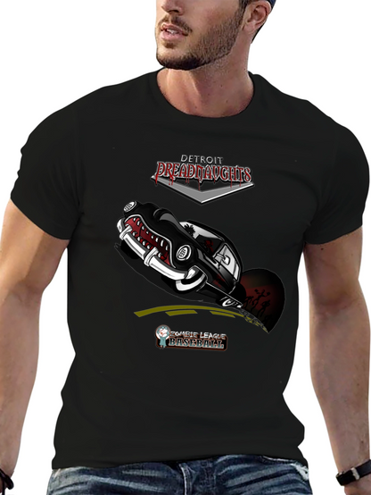 Detroit Dreadnaughts Zombie Baseball Graphic Tee
