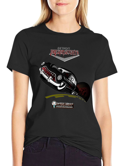 Detroit Dreadnaughts Zombie Baseball Graphic Tee