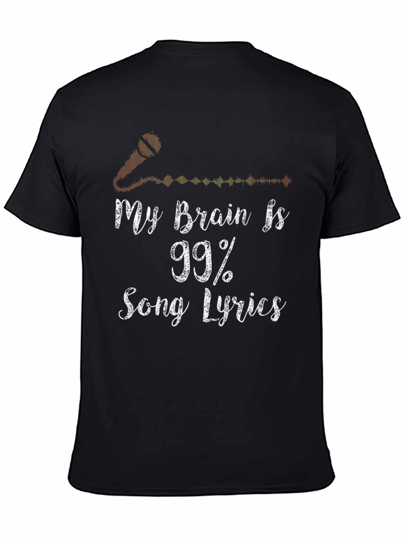 Song Lyrics T-Shirt - Music Lover Tee