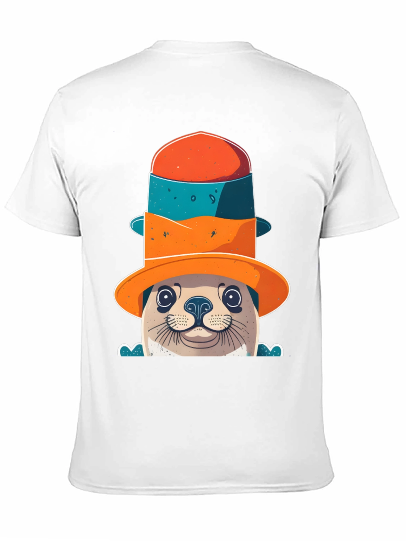 Seal in a Hat Graphic Tee