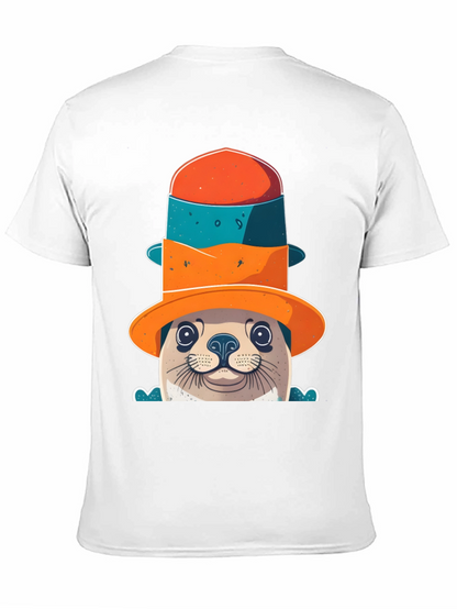 Seal in a Hat Graphic Tee