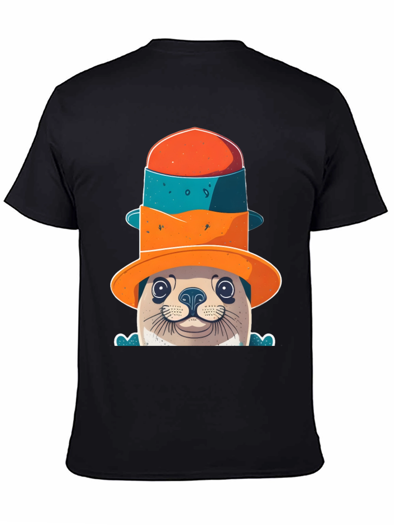 Seal in a Hat Graphic Tee