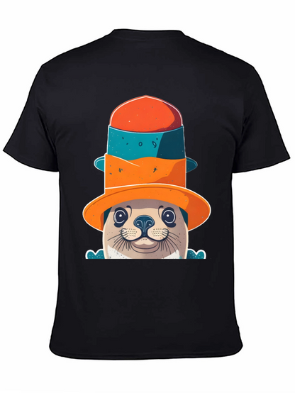 Seal in a Hat Graphic Tee