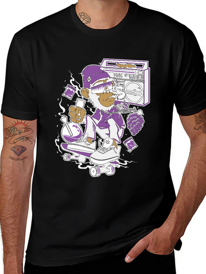 Monkey Skater T-Shirt - Cool Graphic Tee
