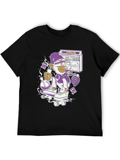Monkey Skater T-Shirt - Cool Graphic Tee