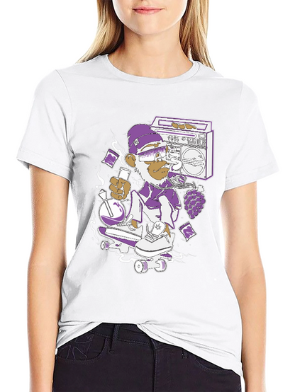Monkey Skater T-Shirt - Cool Graphic Tee