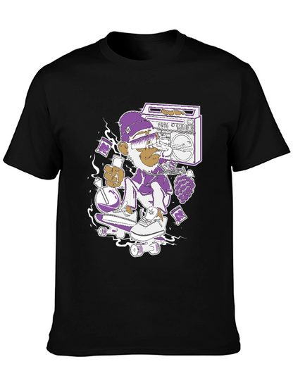 Monkey Skater T-Shirt - Cool Graphic Tee