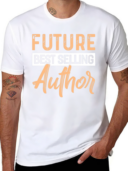 Future Best Selling Author T-Shirt - Black
