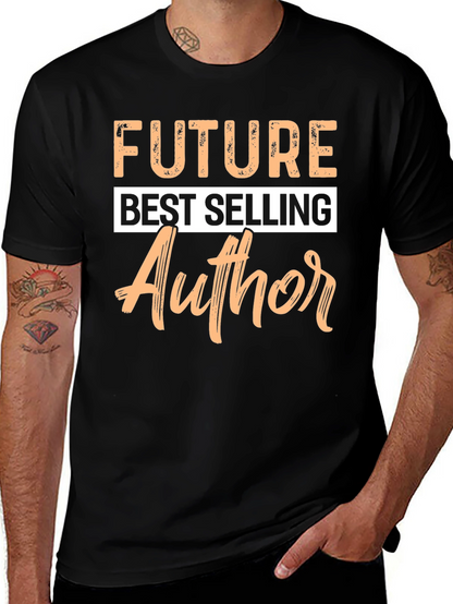 Future Best Selling Author T-Shirt - Black