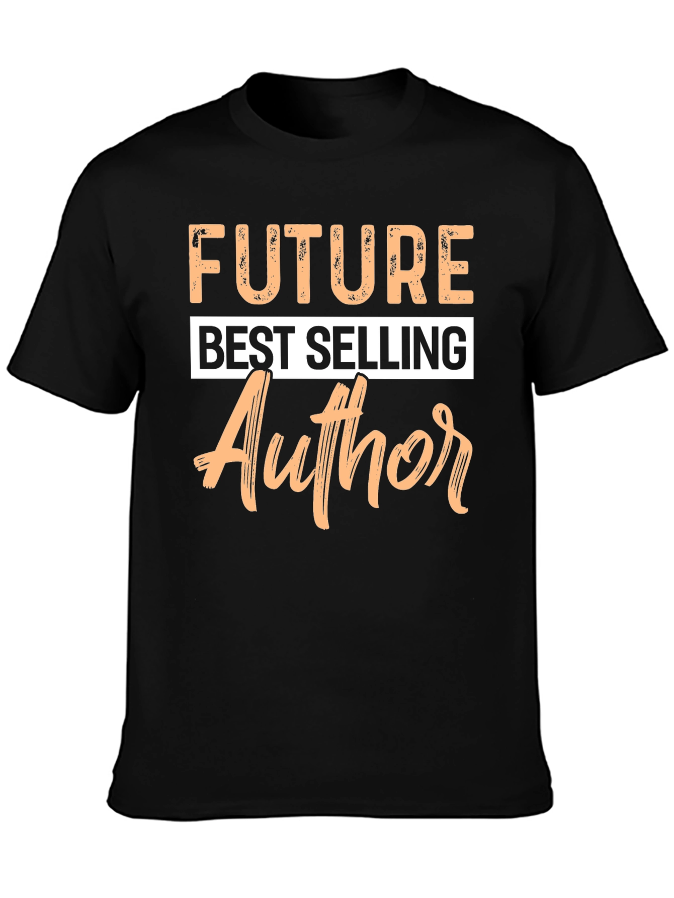 Future Best Selling Author T-Shirt - Black