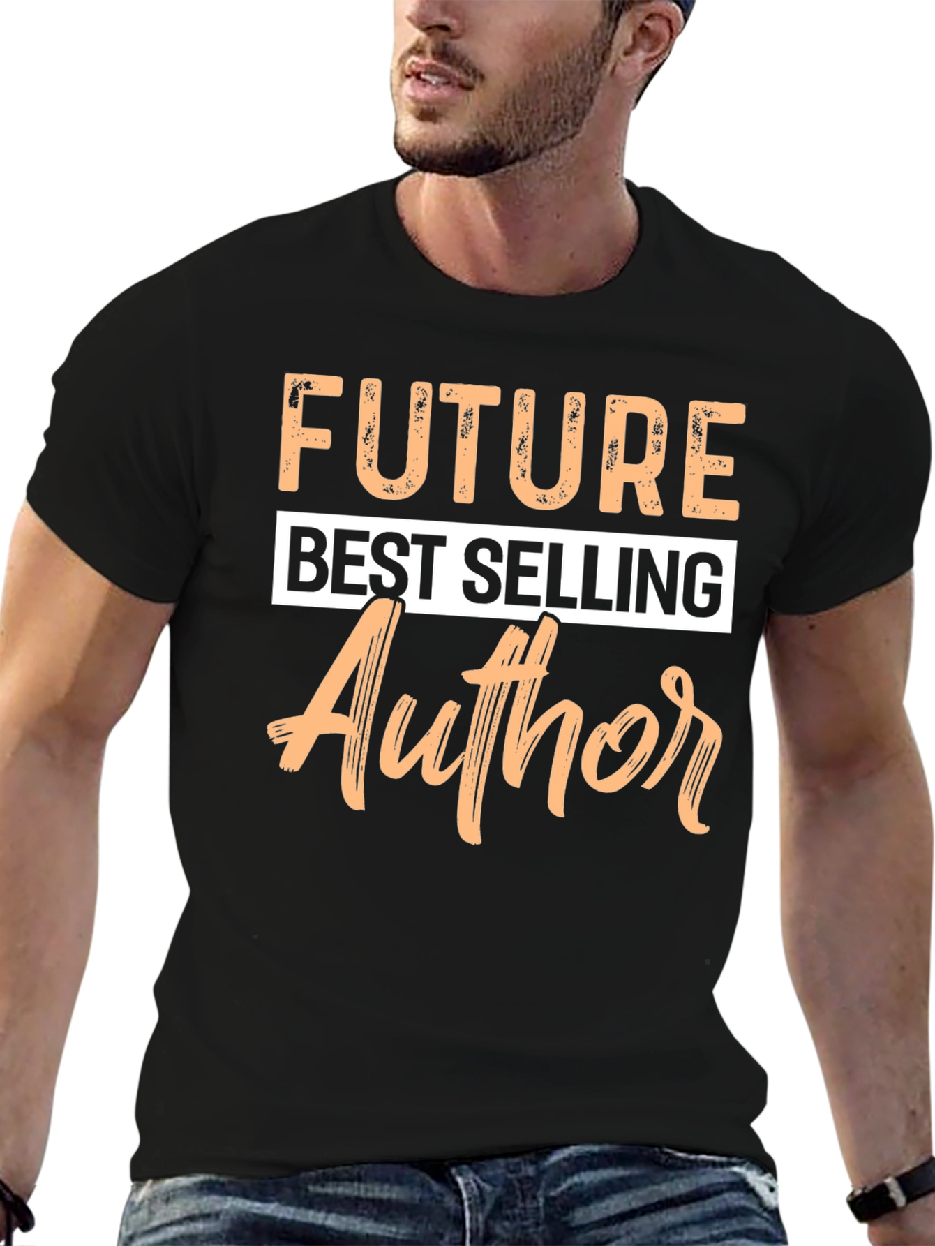 Future Best Selling Author T-Shirt - Black
