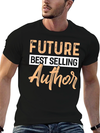 Future Best Selling Author T-Shirt - Black