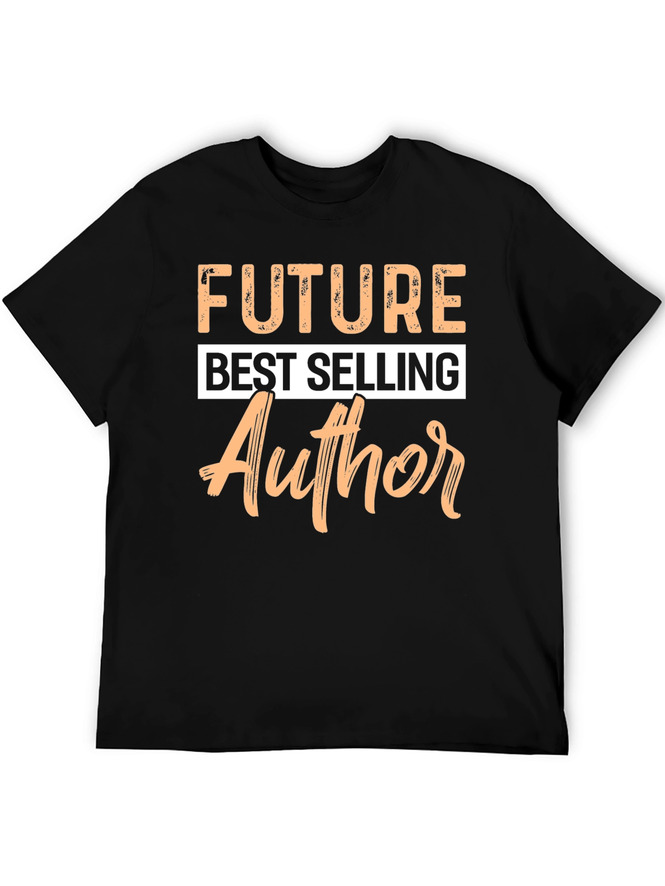 Future Best Selling Author T-Shirt - Black