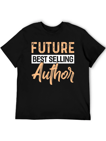 Future Best Selling Author T-Shirt - Black