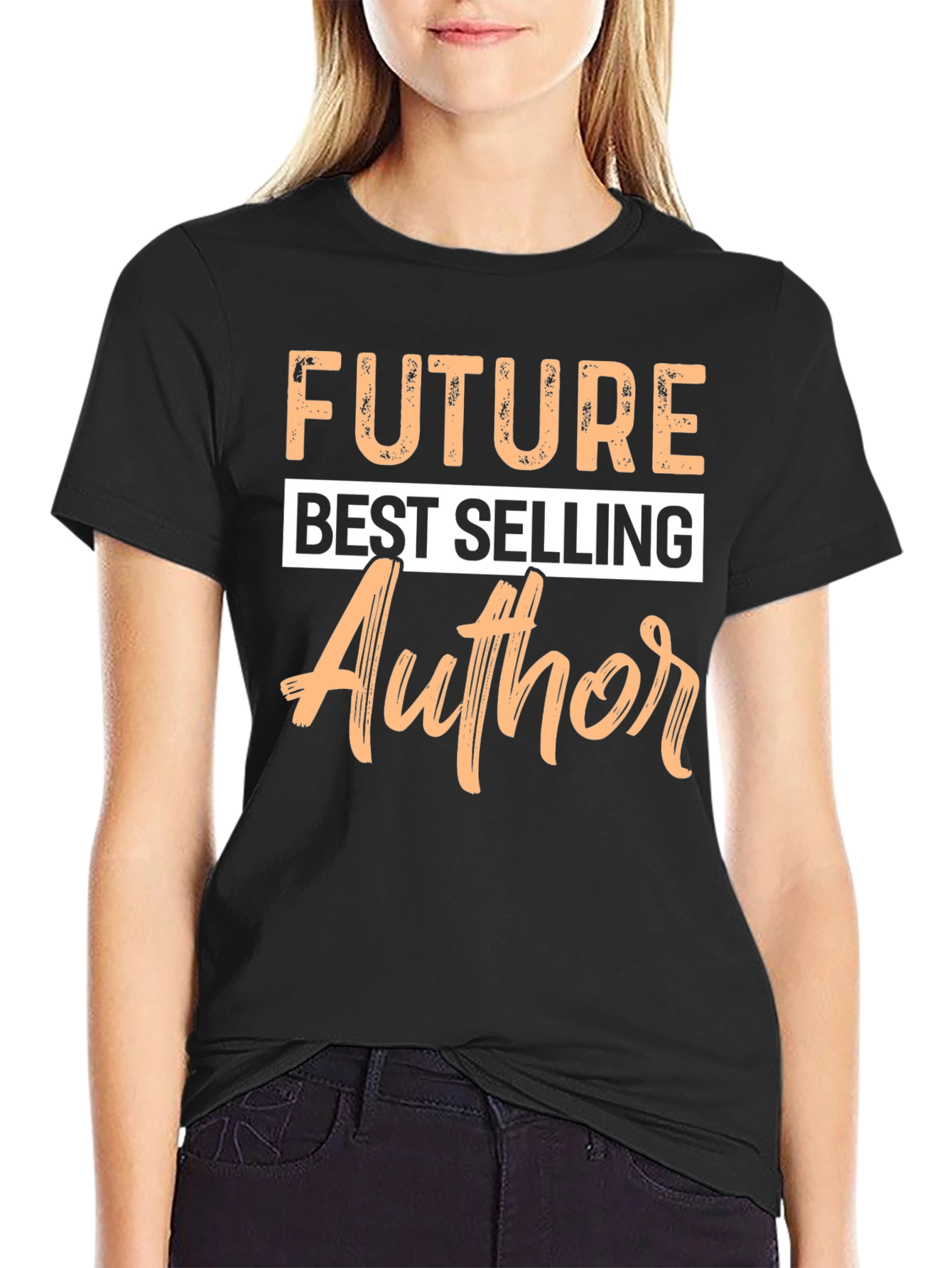 Future Best Selling Author T-Shirt - Black